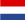 The flag of the Netherlands